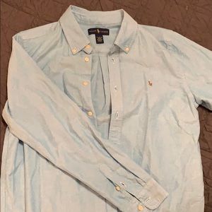 Ralph Lauren blue button up
